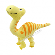 發聲恐龍毛絨玩具 (黃色)