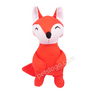 發聲棉帆布寵物玩具 (狐狸)
