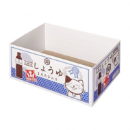 紙箱形貓窩 (醬油箱)